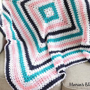 V-Stitch Granny Blanket
