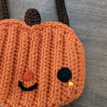 Pumpkin Crossbody Bag