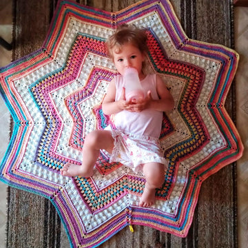 Rainbow Starlight Blanket