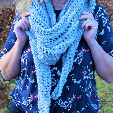Summer Moon Lace Shawl