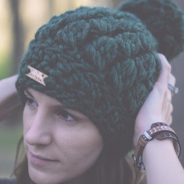 Big Cozy Pom Pom Beanie