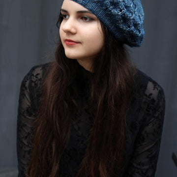 Fern Beret Knitting Pattern