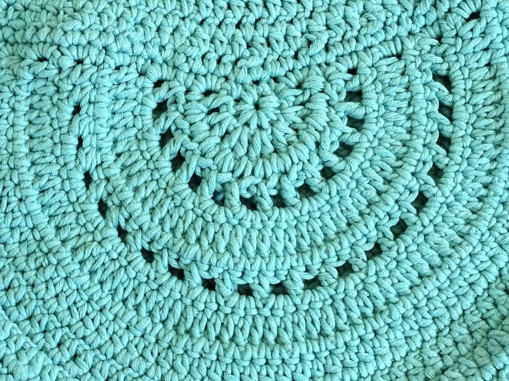 Large Crochet Boho Bag