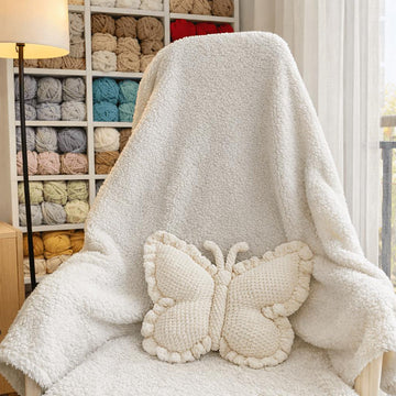 Butterfly pillow