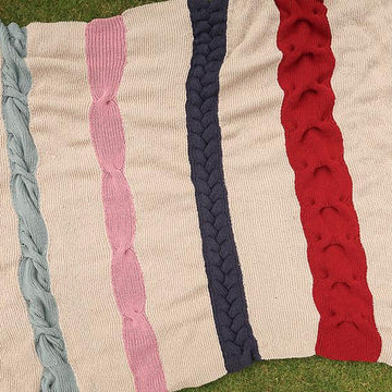 Quartet Cable Blanket