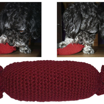 Häkelanleitung Hundespielzeug Wurst