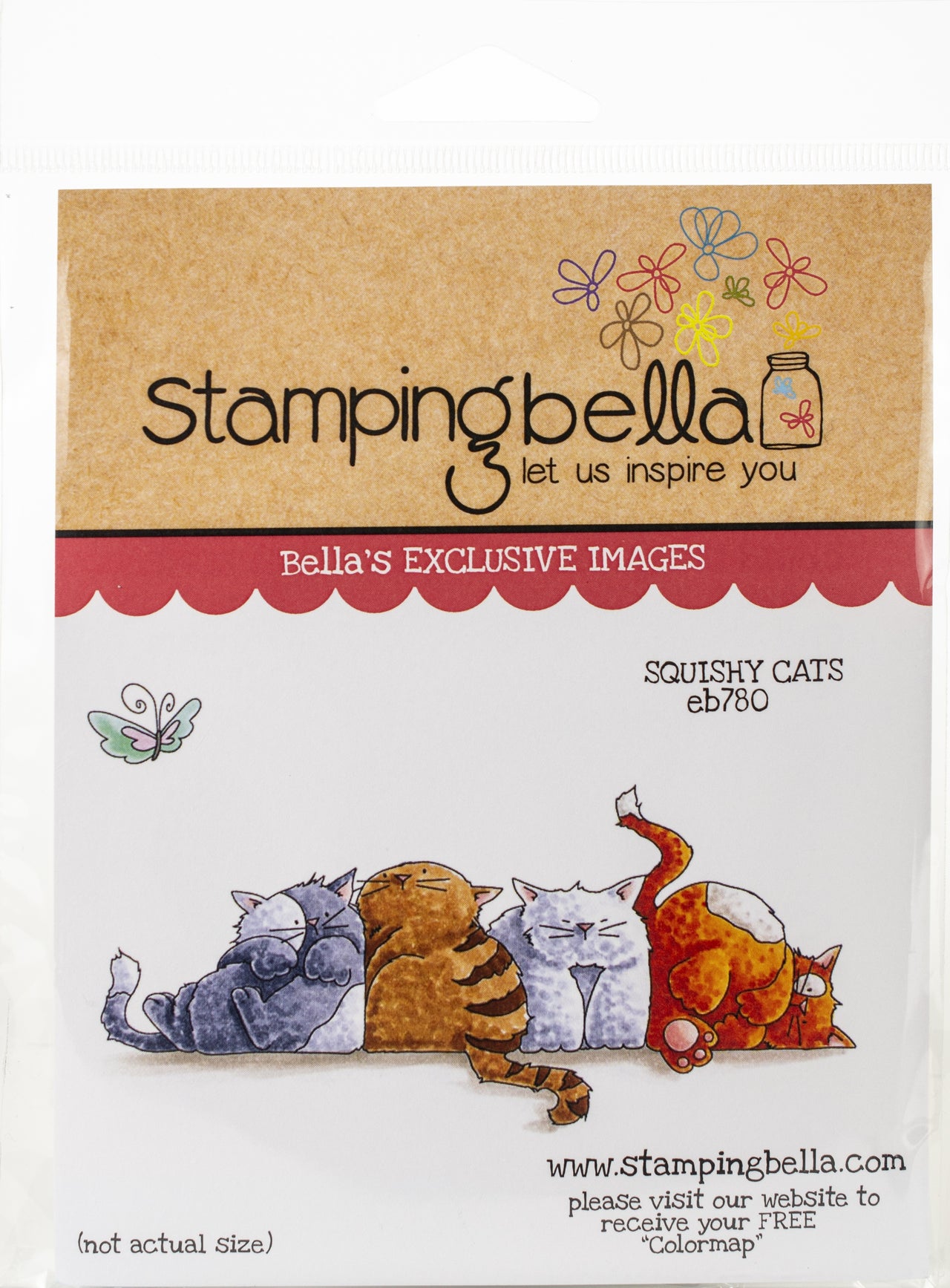Stamping Bella Cling Stamps - Squishy Cats