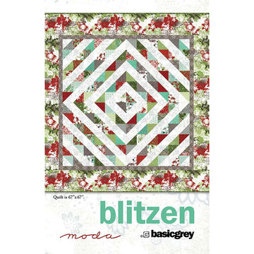 Moda Fabrics Blitzen Quilt - Downloadable PDF
