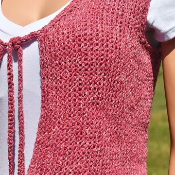 Easy Tie Front Vest