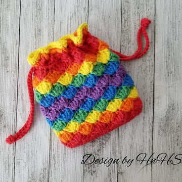 Rainbow Drawstring Pouch