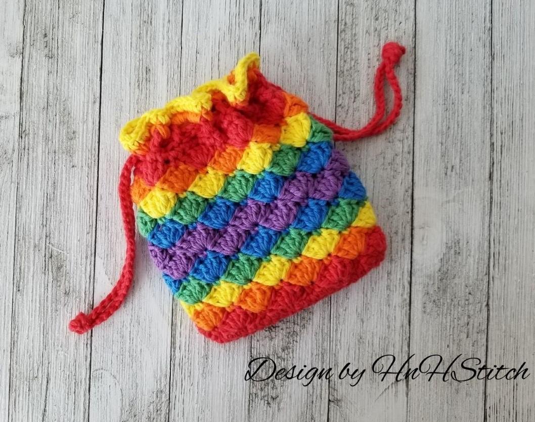 Rainbow Drawstring Pouch