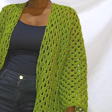 Lightweight lacy cardigan