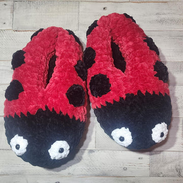 Ladybug Slippers Adult