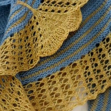 Ginkgo Shawl