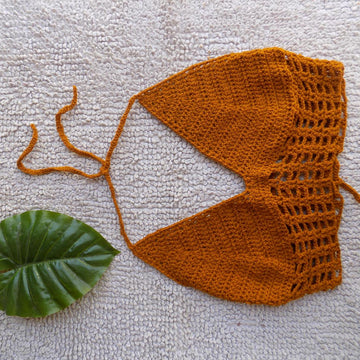 Simple crochet bralette || Marigold Bralette top