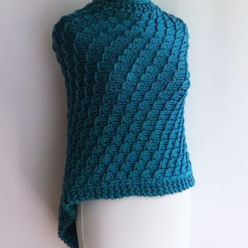 Cascade poncho 2