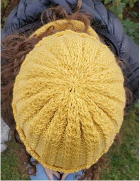 Sunshine Bay Cable Hat & Neck Warmer
