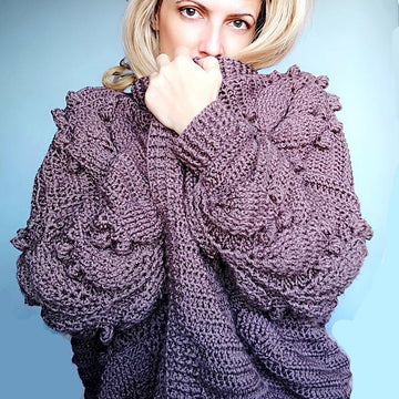 Cardigan "Leaves"