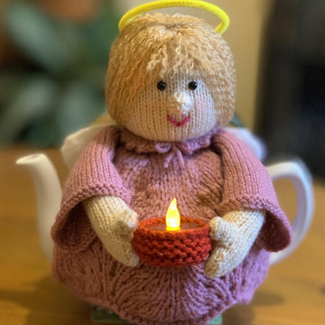 Angel with Candle Tea Cosy