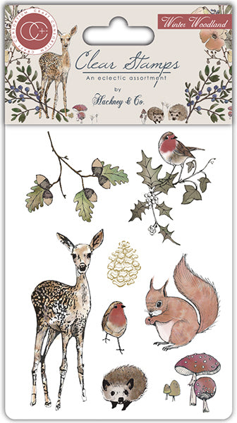 Craft Consortium A5 Clear Stamps - Winter Wonderland