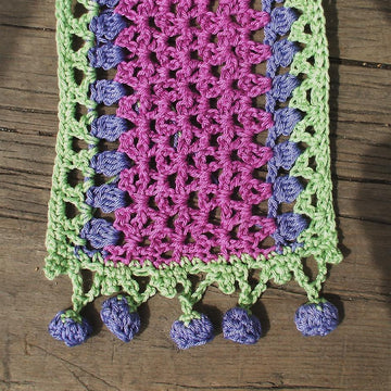 Dancing Crocus Scarf and Infinity Scarf