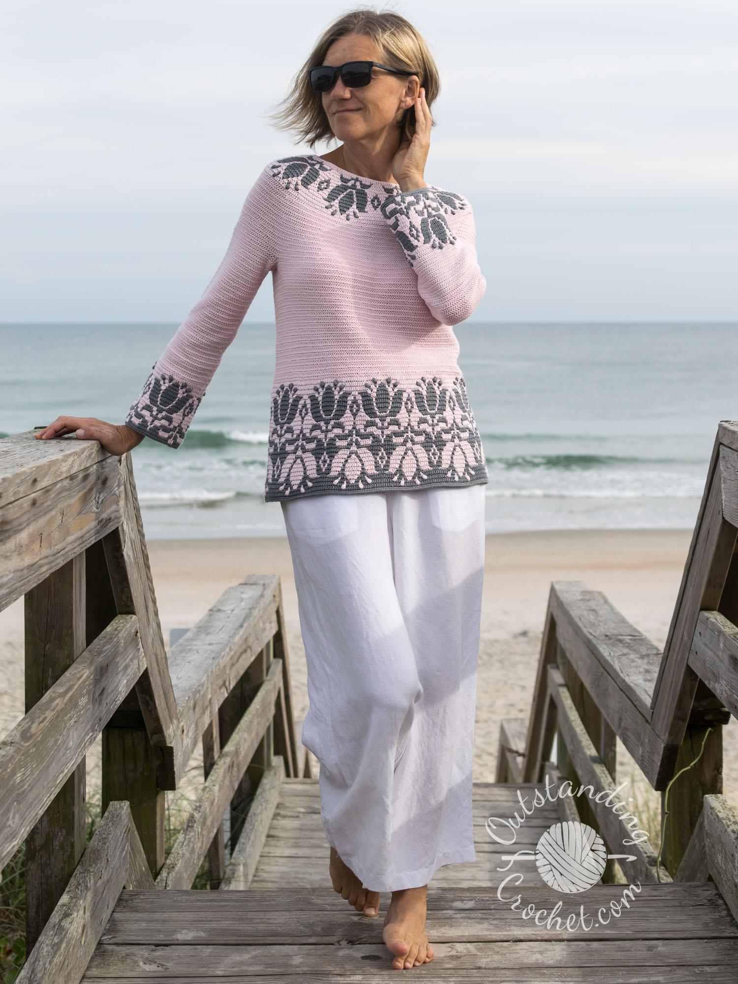 Tulip Mosaic Sweater