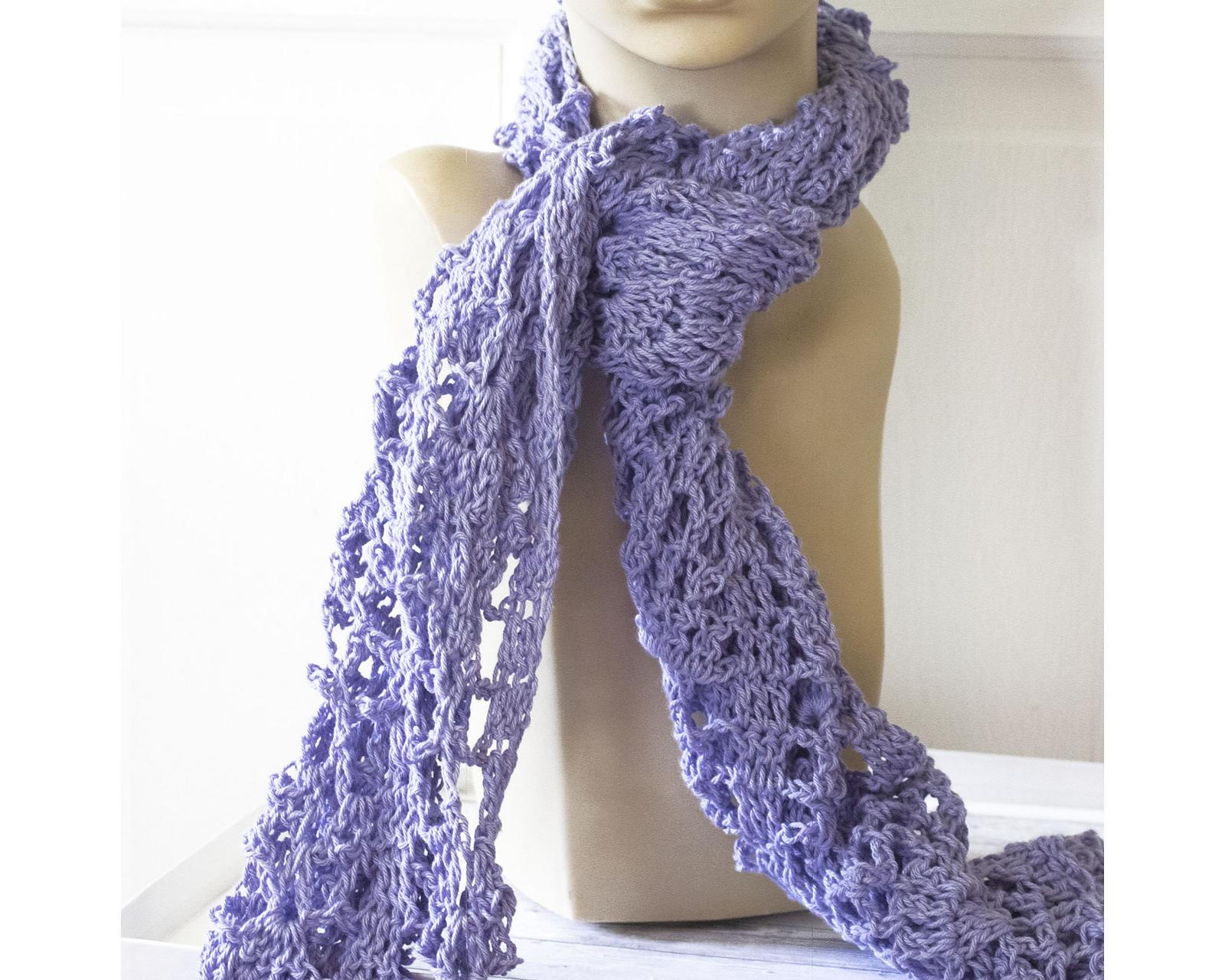 Pineapple Lace Shawl