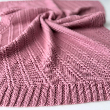 Rosie Rows Baby Blanket