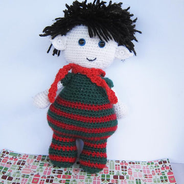 A Quirky Christmas Elf - Amigurumi Doll