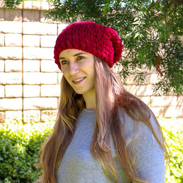 Easy Slouchy Loop Hat
