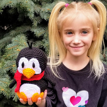Cute Crochet Penguin