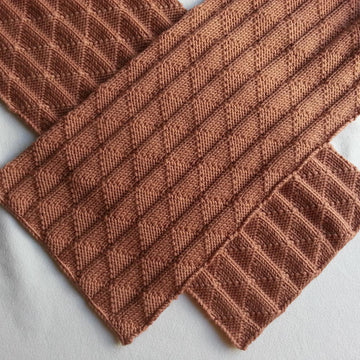 Triangle Rib Scarf