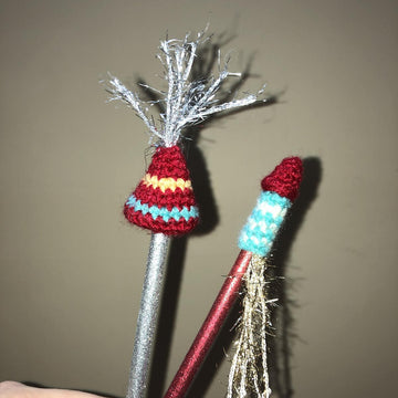 Rocket Firecracker Pencil Puppet / Pencil Topper
