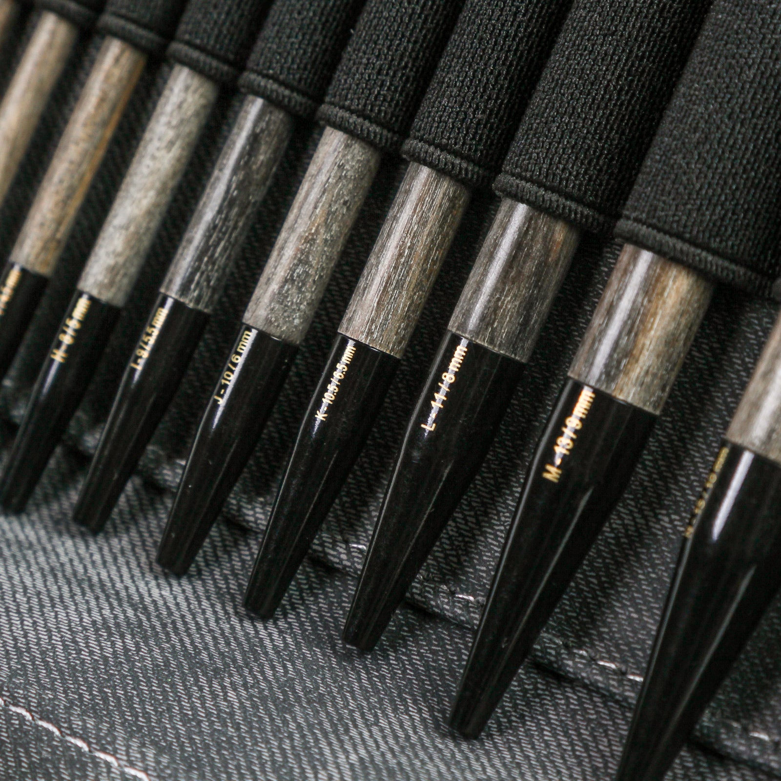 Lykke Driftwood 6" Interchangeable Crochet Hook Set