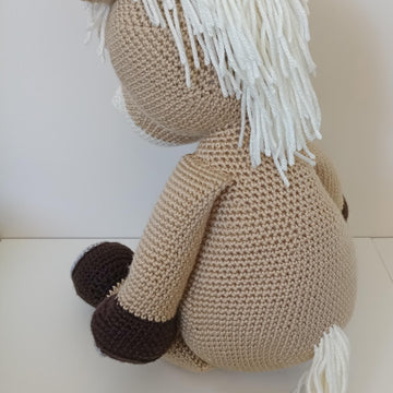 Crochet Amigurumi Toy Horse Biscuit