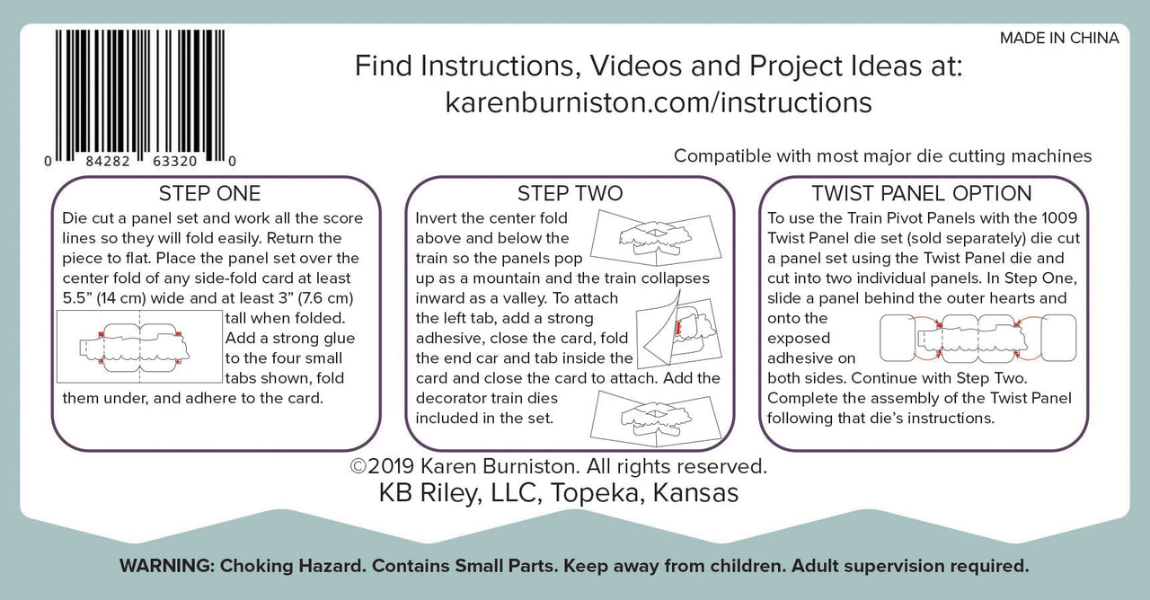 KB Riley Karen Burniston Dies - Train Pivot Panels