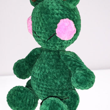 Crochet frog pattern, kawaii frog, animal crochet pattern, amigurumi frog crochet pattern PDF
