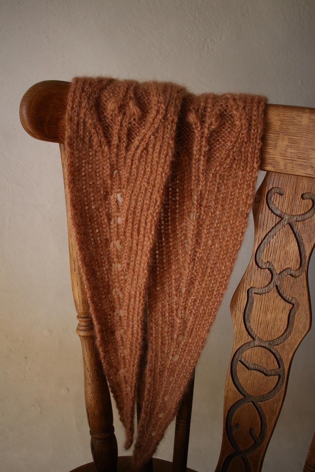 Parnassia shawl