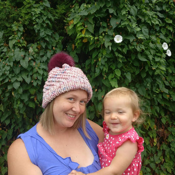 Double Swirl Beanie