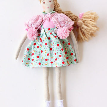 Princess Pompom Cape & Hat Set