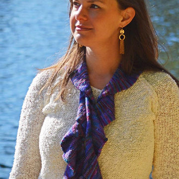 Swirling Ruffles Scarf