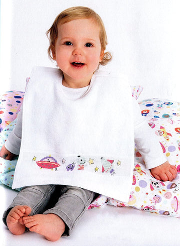 Rico White Bib