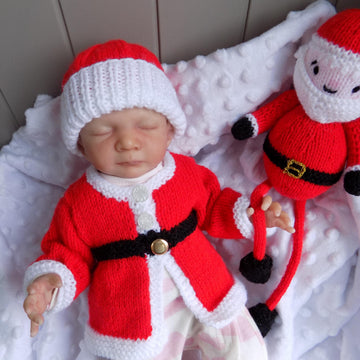 Premature Baby Santa NICU Set