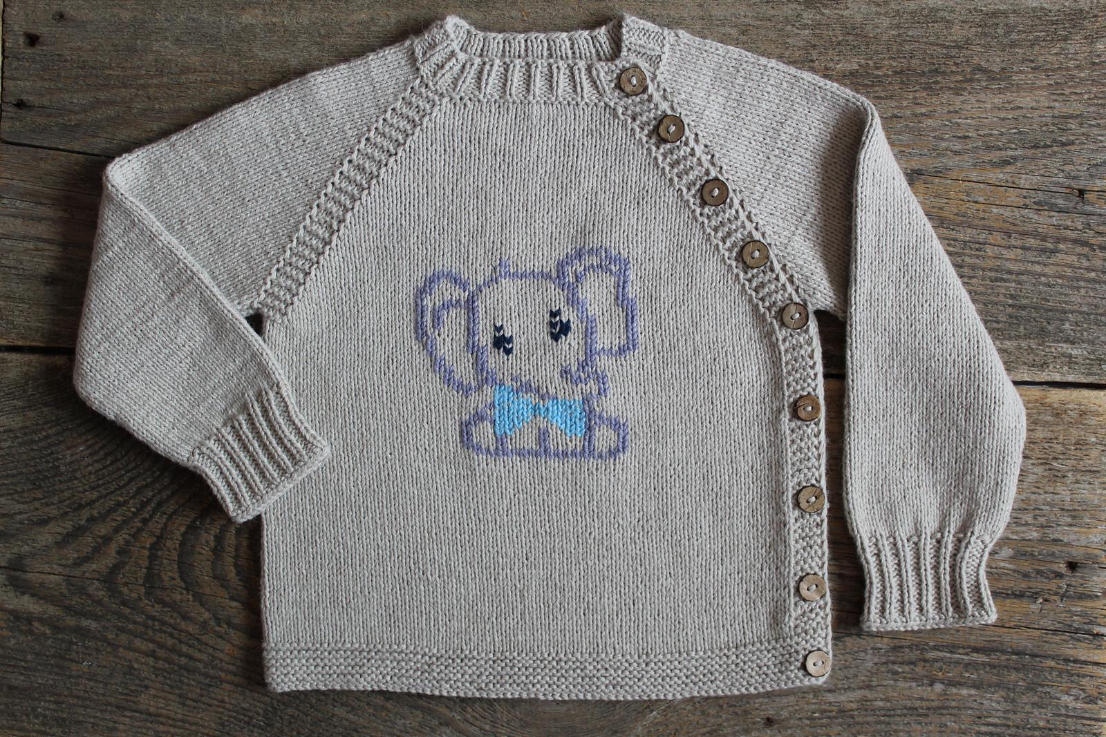 Elephant Kids Cardigan