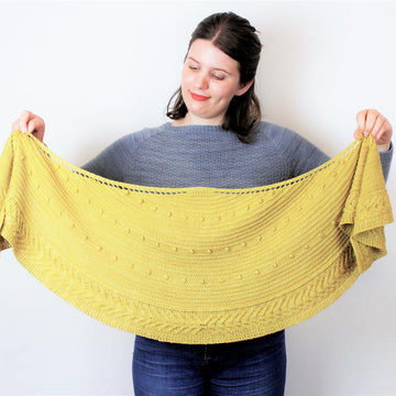 Bush Wattle Shawl