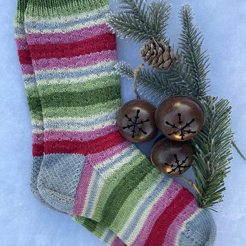 Vanilla Sparkle Socks