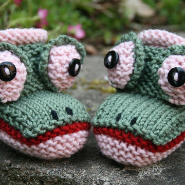 Froggy Booties