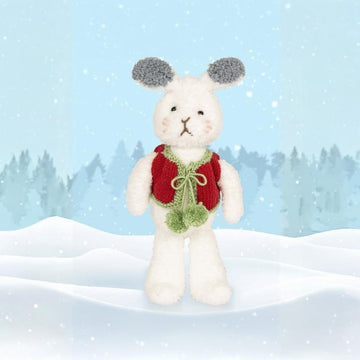 Festive Arctic Hare