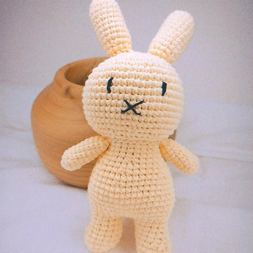 Miffy Bunny Outfit Bundle - Crochet Patterns for Overalls, Green & Pink Dresses with Accessories