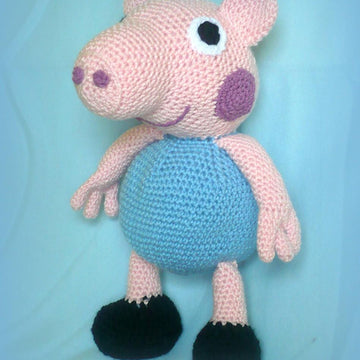 Crochet Peppa Pig's brother George